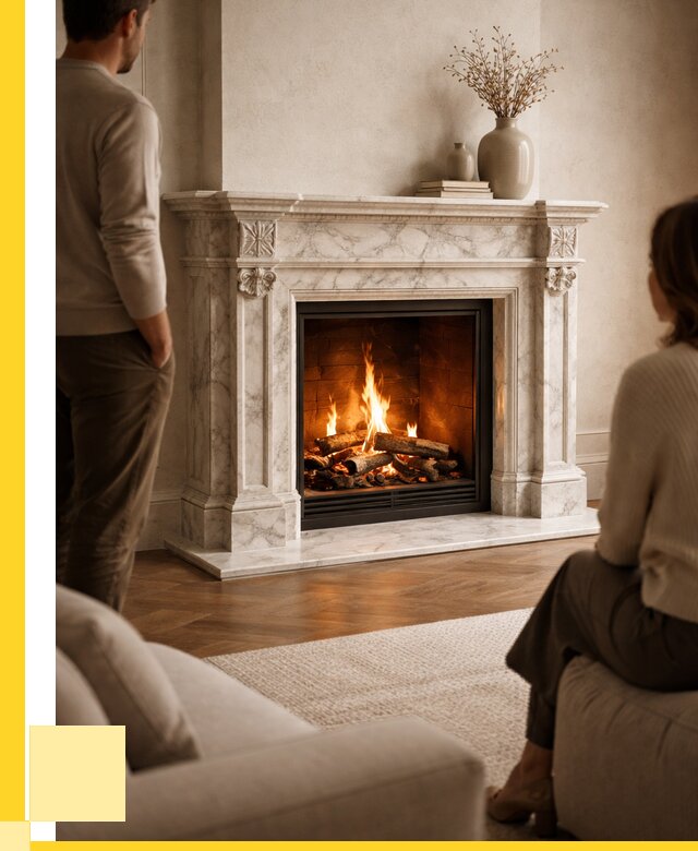 Мраморные камины под ключ в Россоши от 259225 р. | ЭриданРсс