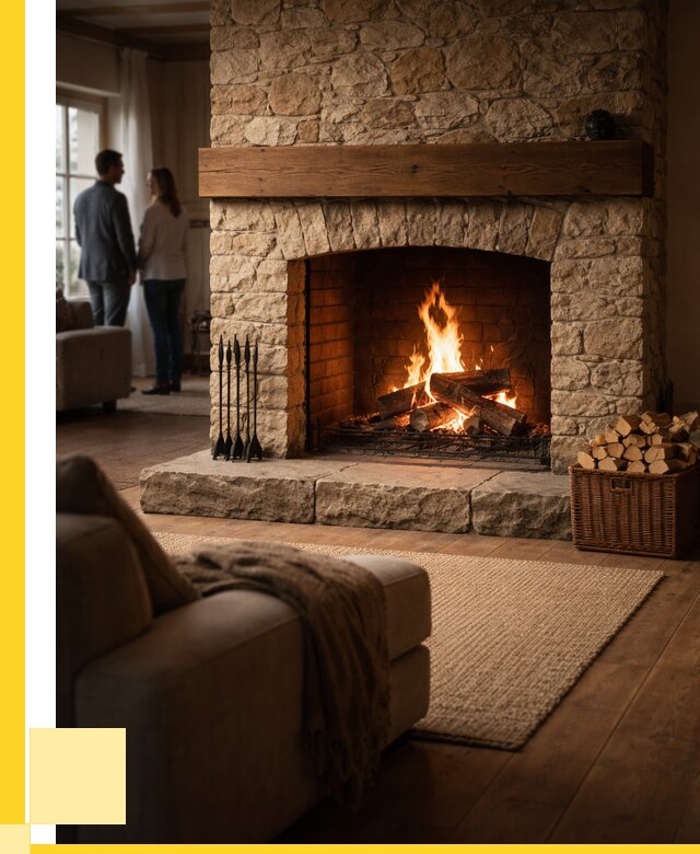 Открытые камины под ключ в Россоши от 155535 р. ЭриданРсс