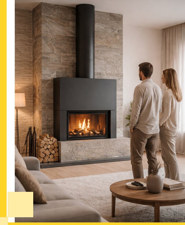 Закрытые камины под ключ в Россоши от 124428 р., ЭриданРсс