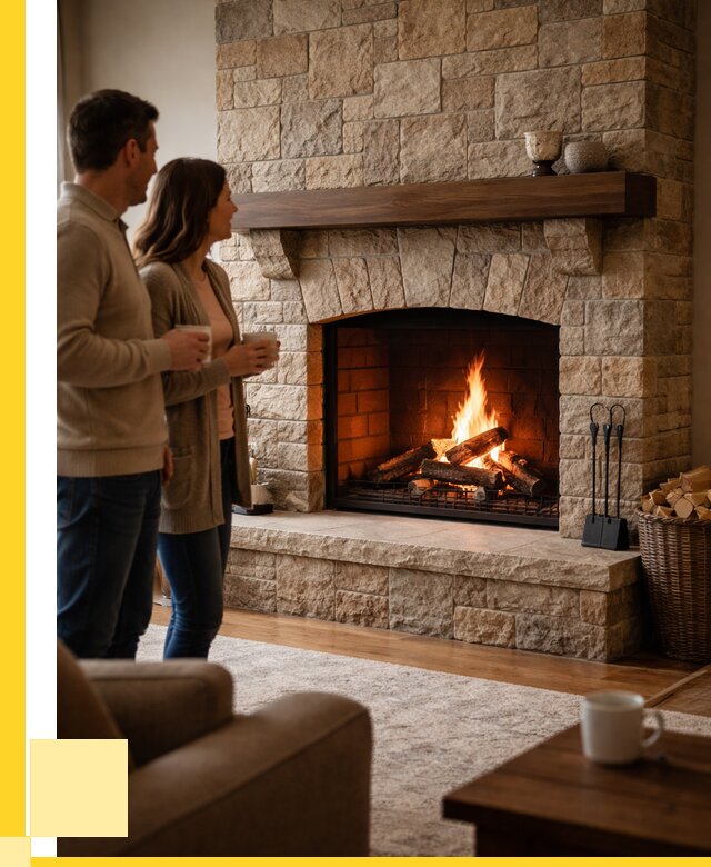 Каменные камины на заказ в Россоши от 186642 р. | ЭриданРсс