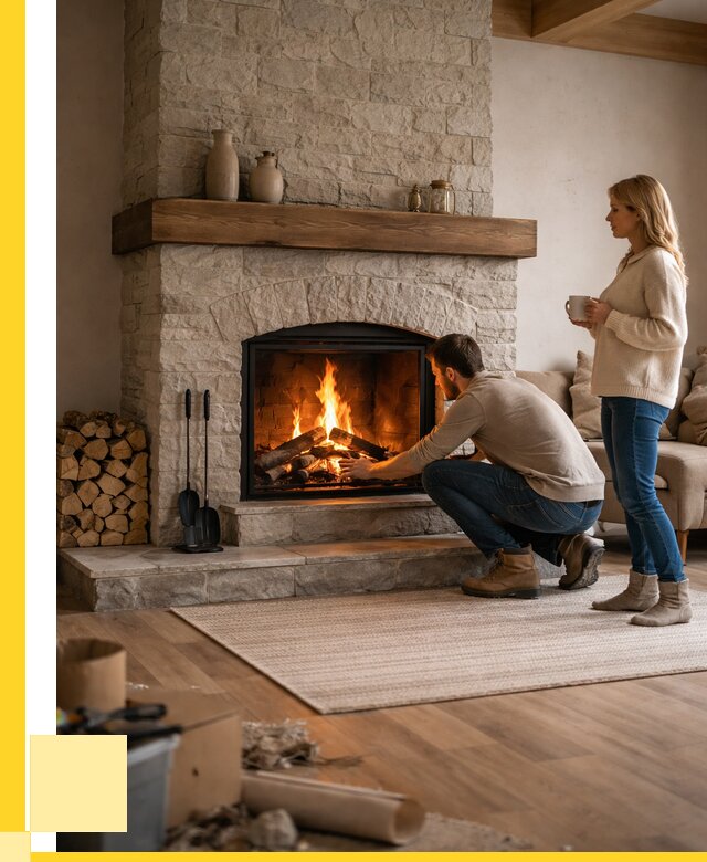 Камины для загородного дома в Россоши от 362915 р., ЭриданРсс