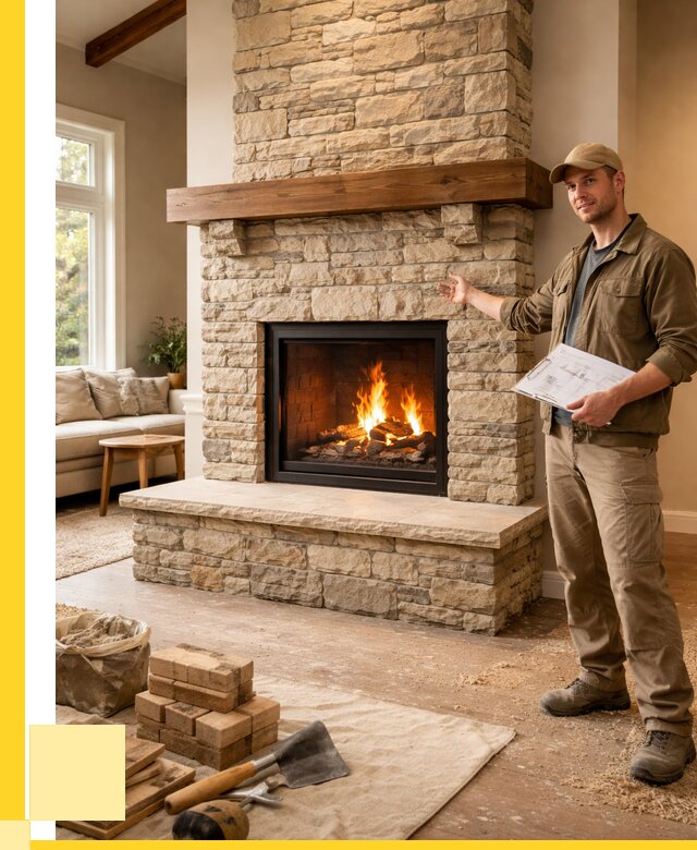 Камины под ключ в Россоши от 186642 р. | ЭриданРсс — установка