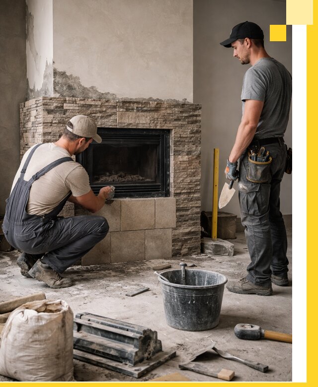 Камины под ключ в Россоши: проект, изготовление и монтаж