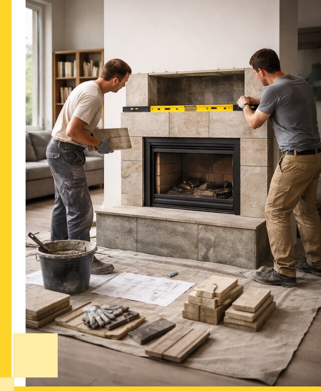 Монтаж каминов и установка в Россоши от 46661 р. | ЭриданРсс