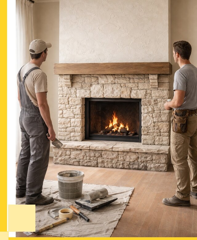 Отделка каминов в Россоши от 6740 р. под ключ | ЭриданРсс