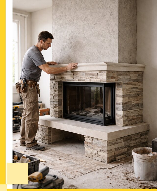 Изготовление каминов под ключ в Россоши от 155535 р. | ЭриданРсс