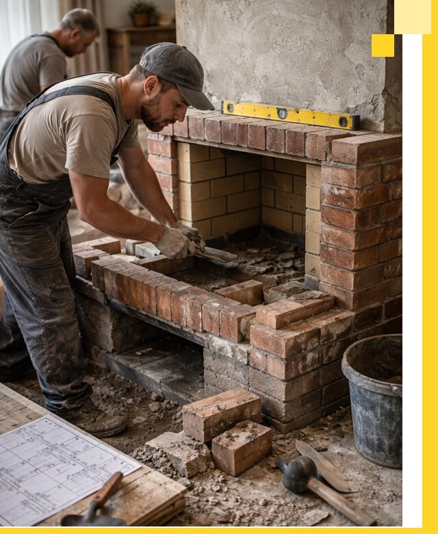 Изготовление и установка каминопечей под ключ в Россоши