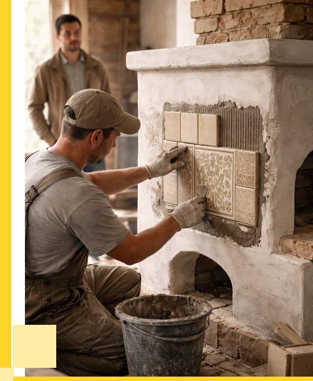 Отделка печей и банных печей в Россоши от 36292 р. | ЭриданРсс