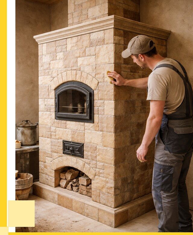 Облицовка печей в Россоши от 4666 р. под ключ | ЭриданРсс