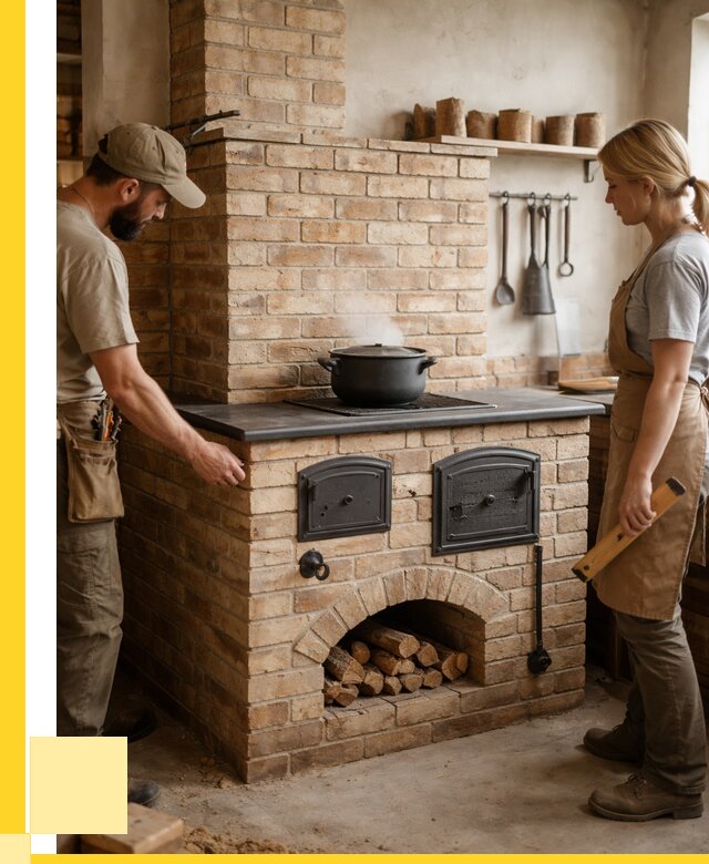 Варочно отопительные печи в Россоши от 93321 р. | ЭриданРсс