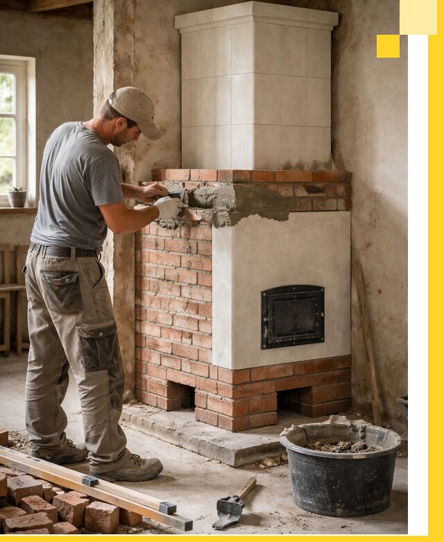 Изготовление и установка печей-голландок под ключ в Россоши