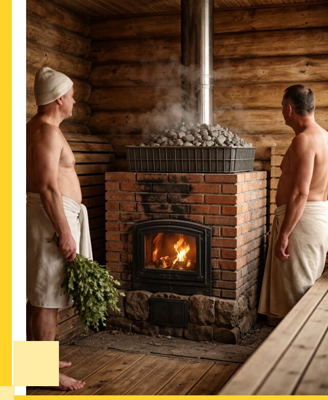 Печи для парной в Россоши под ключ от 67399 р. - ЭриданРсс