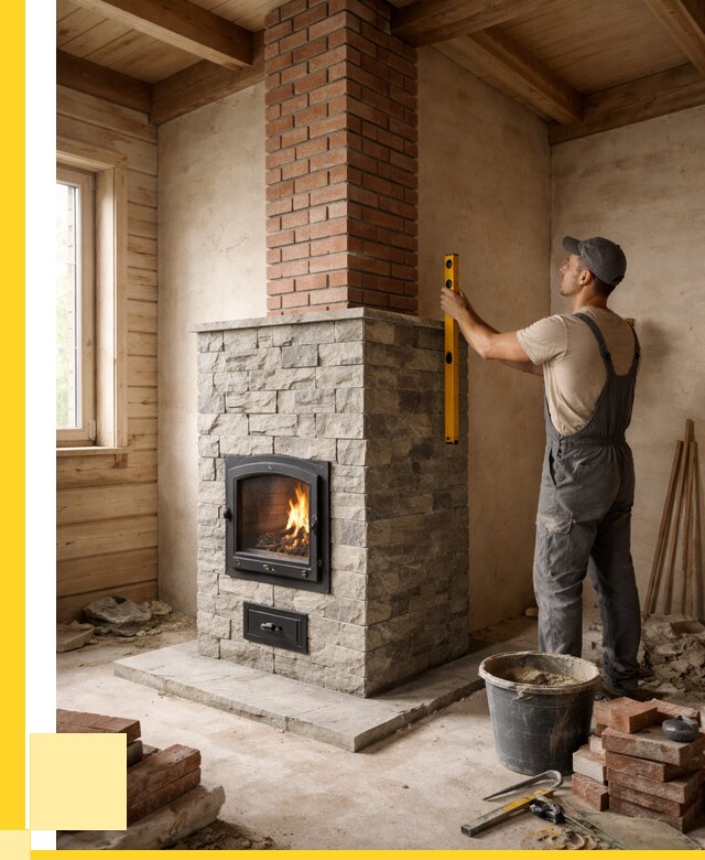 Печи и дымоходы под ключ в Россоши от 46661 р., ЭриданРсс