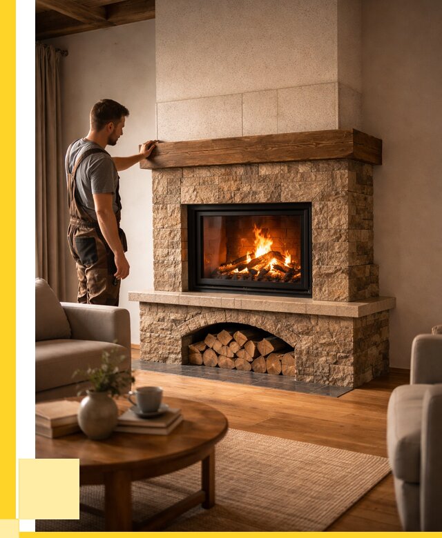 Печи камины для дома под ключ в Россоши от 57030 р. | ЭриданРсс