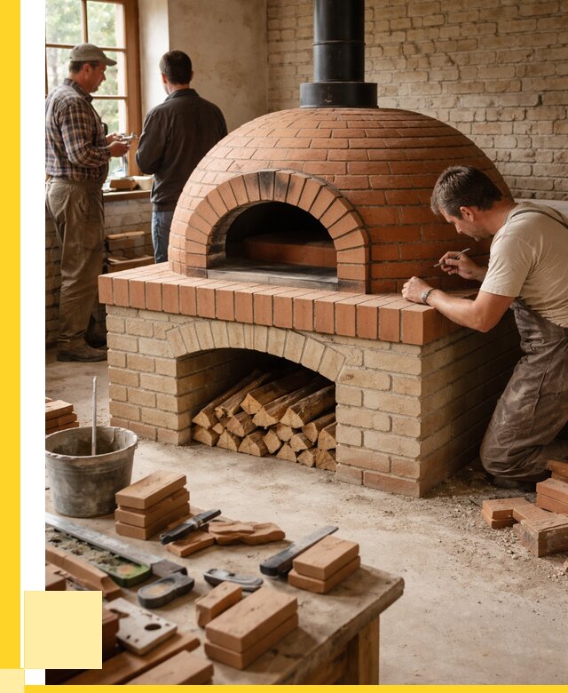 Помпейская печь дровяная для пиццы в Россоши | ЭриданРсс от 207380 р.