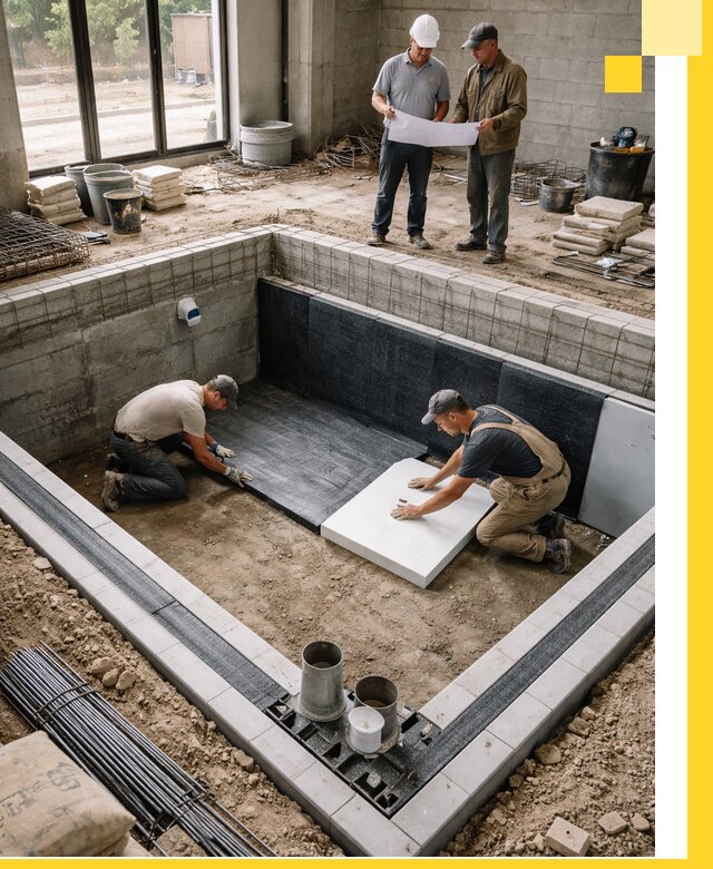 Проекты частных и общественных бассейнов под ключ в Россоши