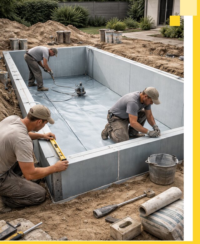 Профессиональный монтаж бассейнов под ключ в Россоши с гарантией