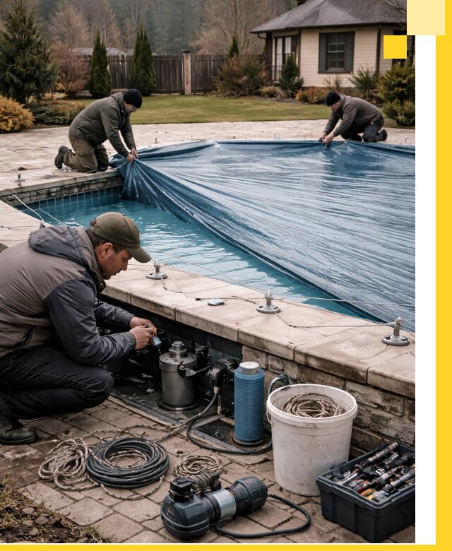 Консервация бассейнов в Россоши: подготовка к длительному хранению