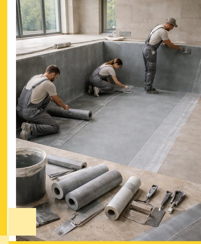 Гидроизоляция бассейнов в Россоши от 2074 р., ЭриданРсс