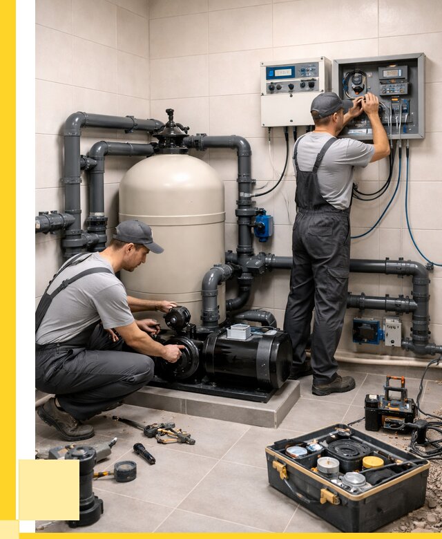 Монтаж оборудования для бассейнов в Россоши от 41476 р. | ЭриданРсс