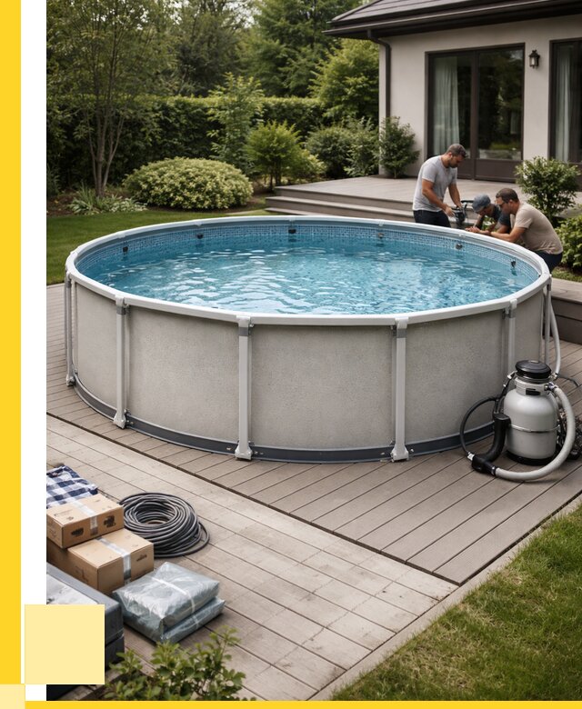 Купить каркасные бассейны в Россоши от 46661 р. | ЭриданРсс