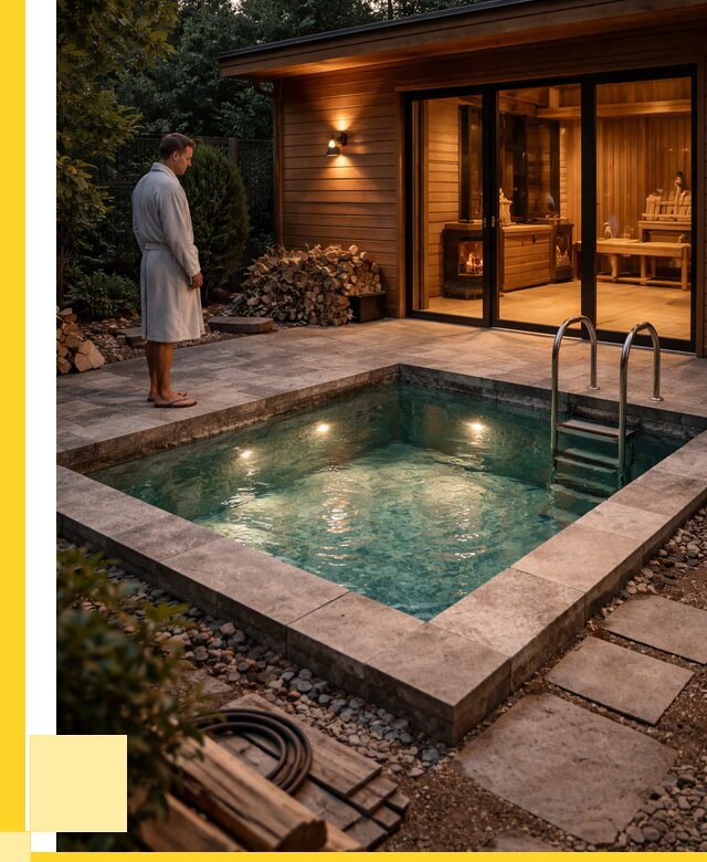 Бани с бассейном под ключ в Россоши от 98506 р. | ЭриданРсс