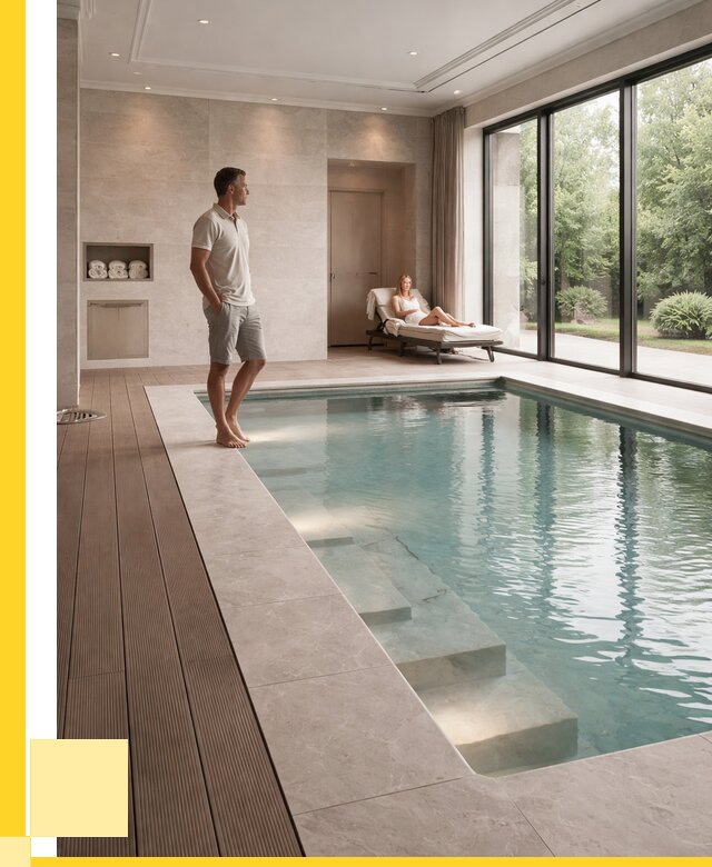 Бассейны в коттедже под ключ в Россоши от 1244280 р. | ЭриданРсс