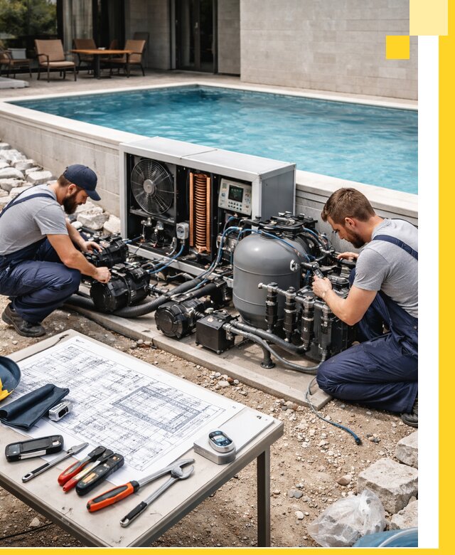 Проектирование и монтаж бассейнов с подогревом в Россоши