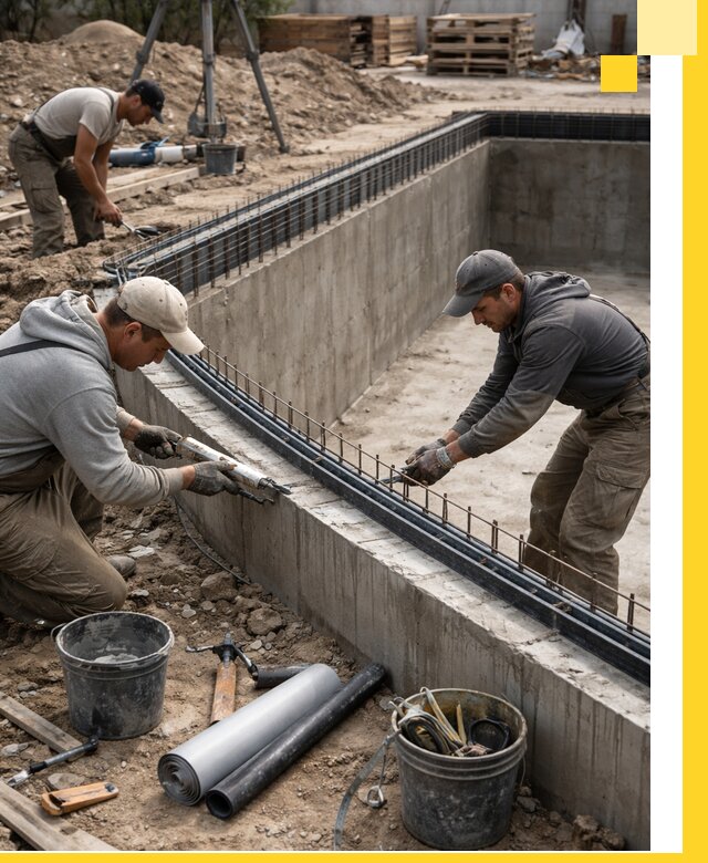 Качественный монтаж чаши бассейна в Россоши под ключ с гарантией