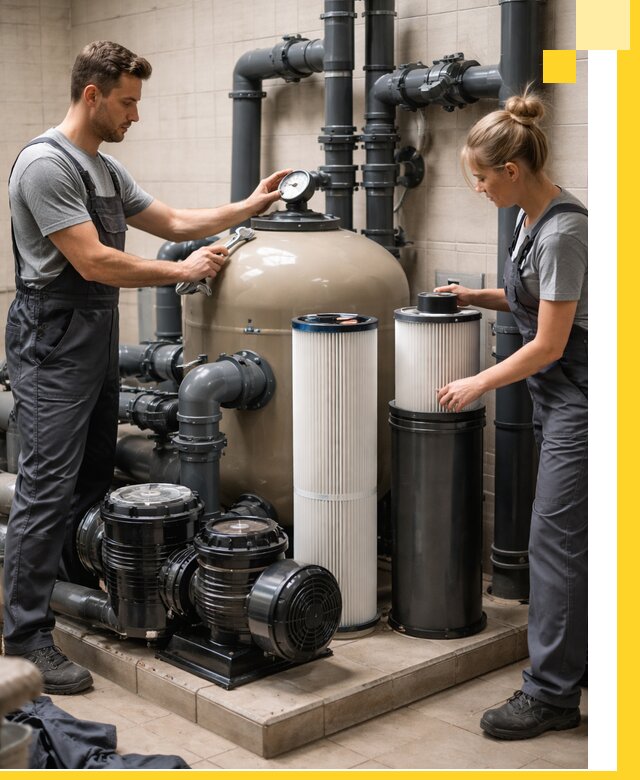 Фильтры и системы фильтрации для бассейнов в Россоши