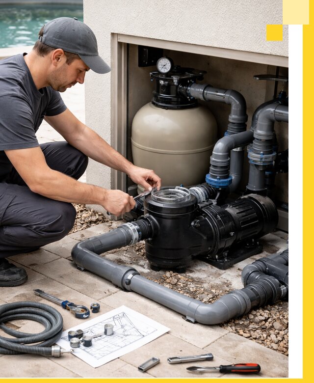 Поставка, монтаж и сервис насосов для бассейнов в Россоши