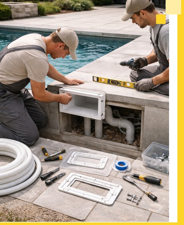 Поставка и установка скиммеров для бассейнов в Россоши