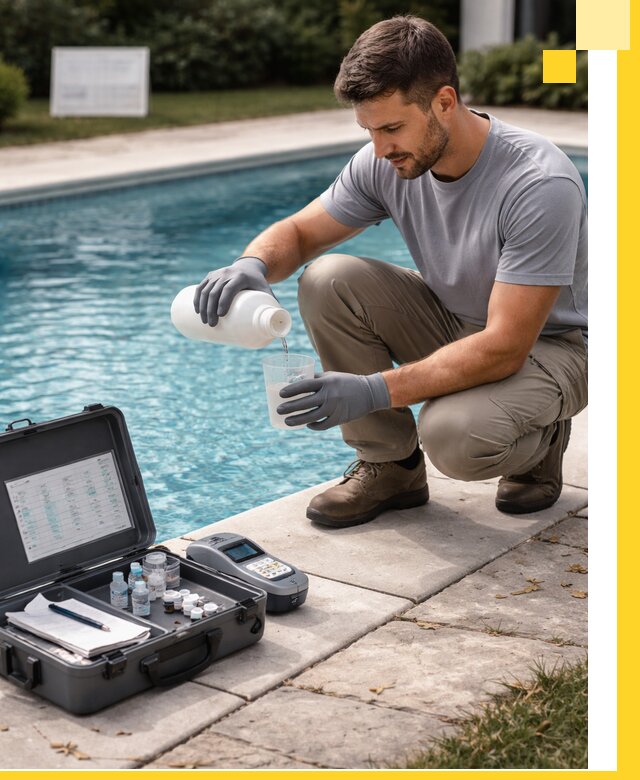 Профессиональная дезинфекция воды в бассейне в Россоши