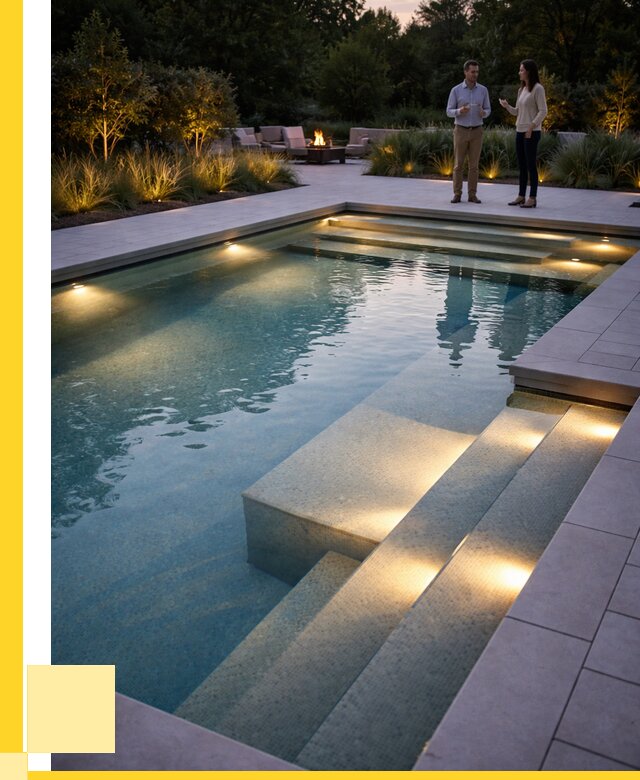 Освещение бассейнов в Россоши под ключ от 25923 р. | ЭриданРсс