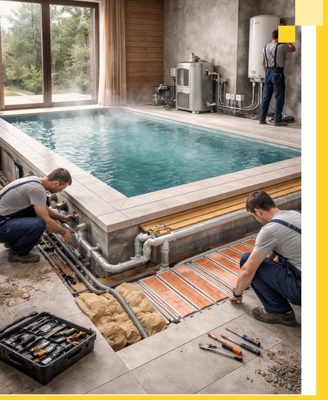 Проектирование и строительство тёплых бассейнов в Россоши