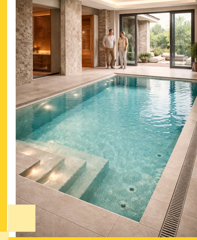 Бассейн во дворе в Россоши: проект, отделка от 1244280 р. | ЭриданРсс