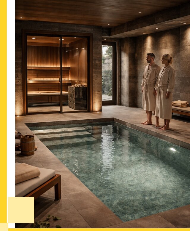 Сауна с большим бассейном в Россоши от 1244280 р. ЭриданРсс