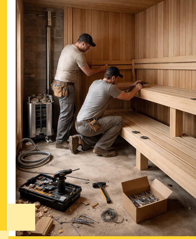Монтаж саун под ключ в Россоши от 124428 р. | ЭриданРсс
