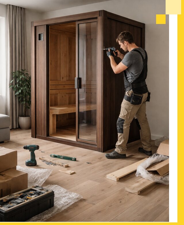 Установка и производство мини саун под ключ в Россоши