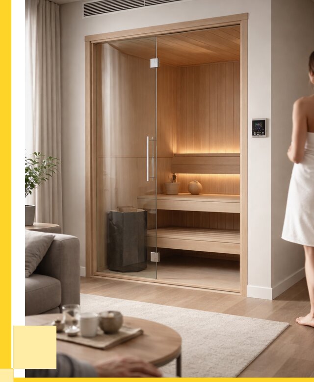 Сауна в квартире под ключ в Россоши от 124428 р. ЭриданРсс