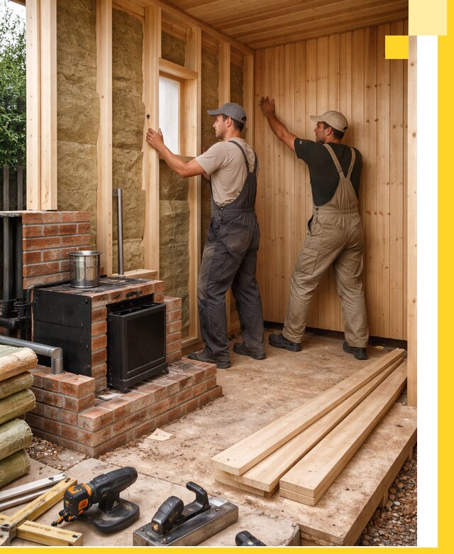 Строительство и установка дачных саун под ключ в Россоши