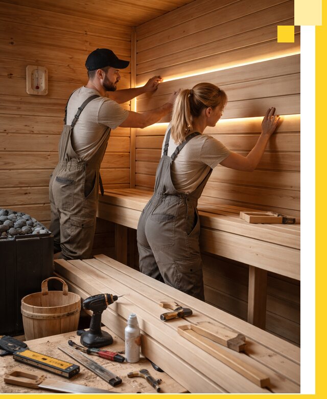 Дизайн саун и бань под ключ с индивидуальным проектом в Россоши