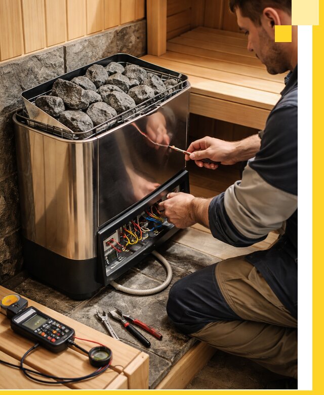 Продажа и установка электрокаменок для саун в Россоши