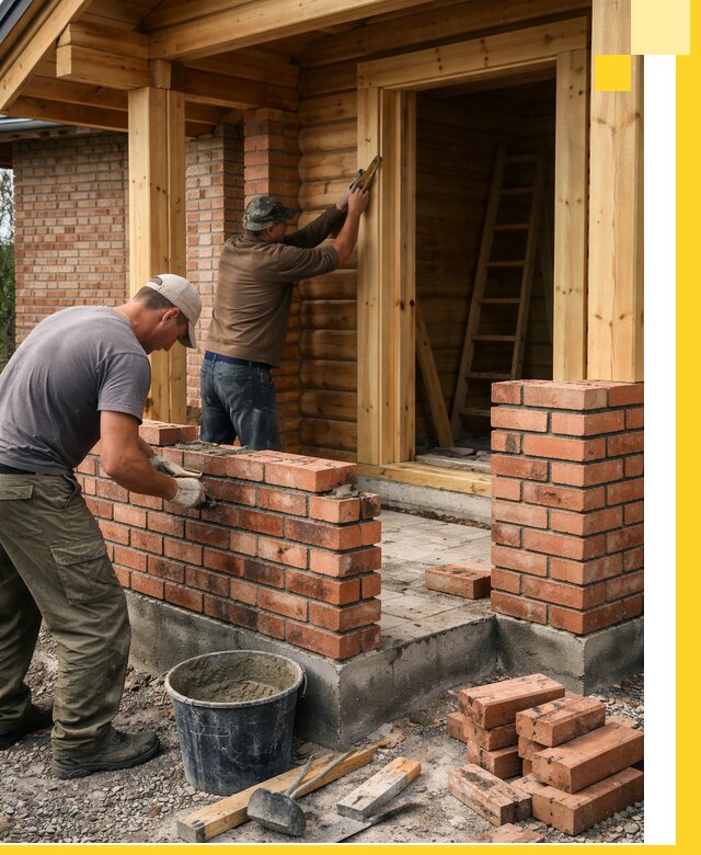 Строительство кирпичных бань под ключ в Россоши с гарантией качества