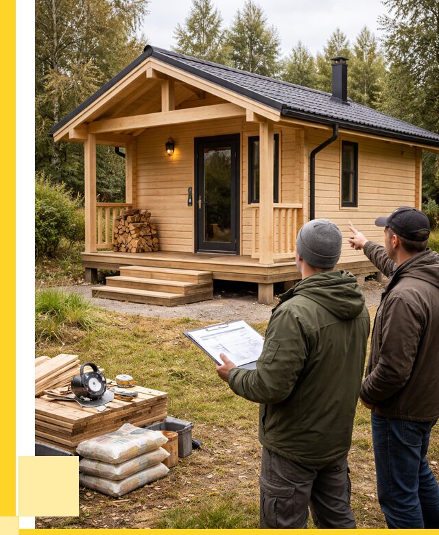 Каркасные бани под ключ в Россоши от 311070 р. | ЭриданРсс