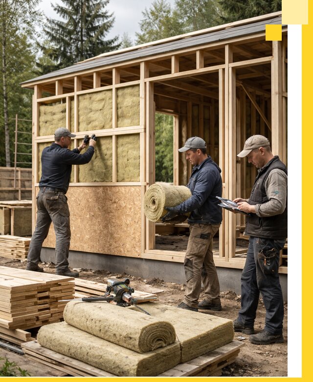 Проектирование и строительство каркасных бань в Россоши под ключ