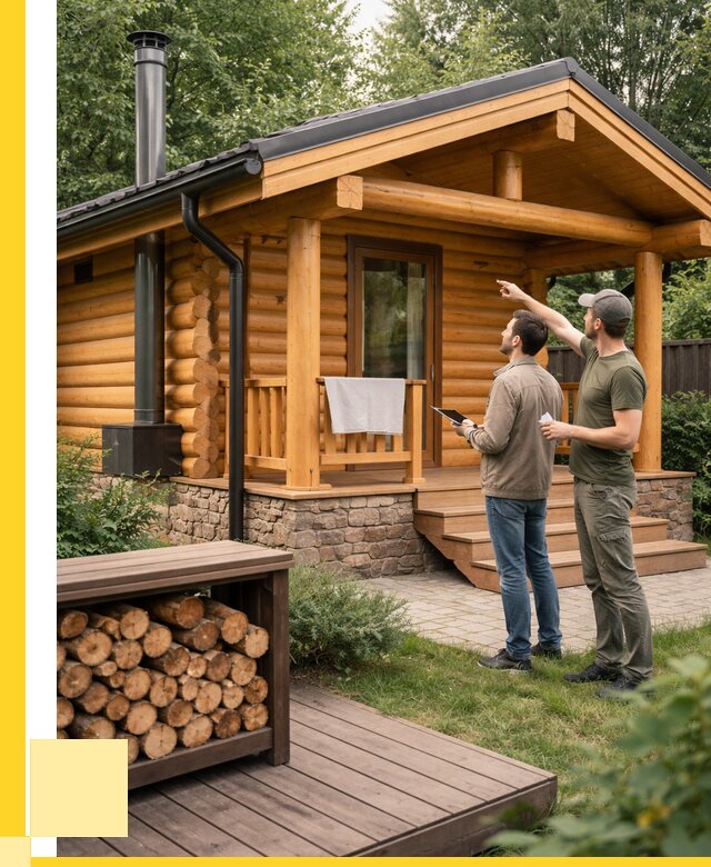 Бани для дачи под ключ в Россоши от 259225 р. | ЭриданРсс