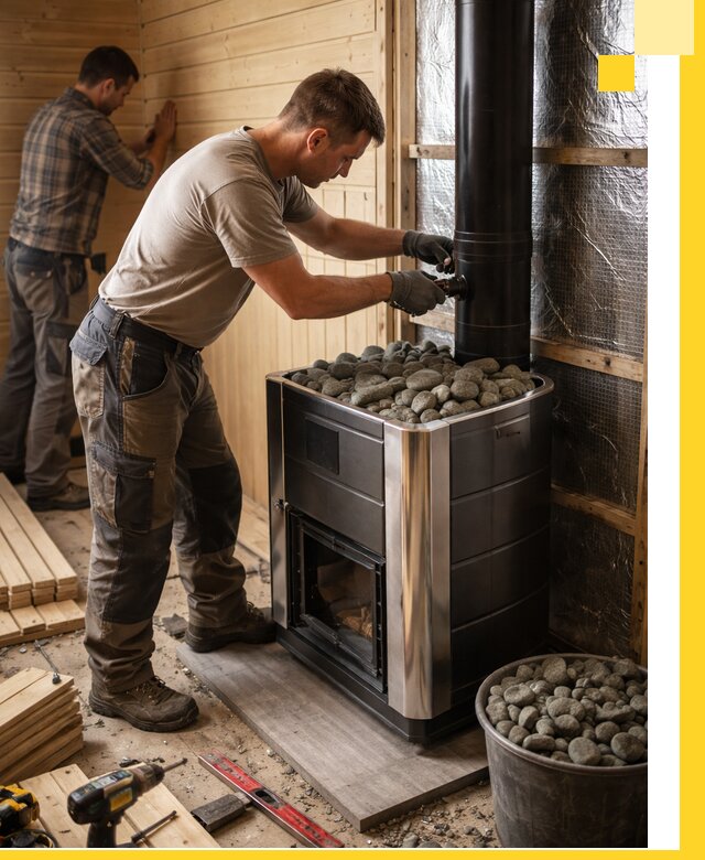 Проектирование и строительство парилок для бани в Россоши под ключ