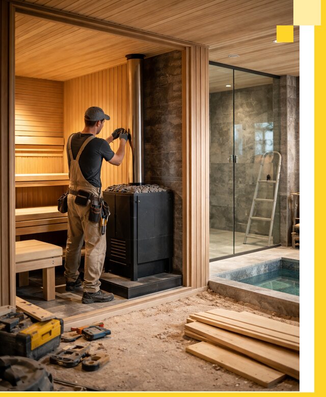 Полное строительство банных комплексов под ключ в Россоши