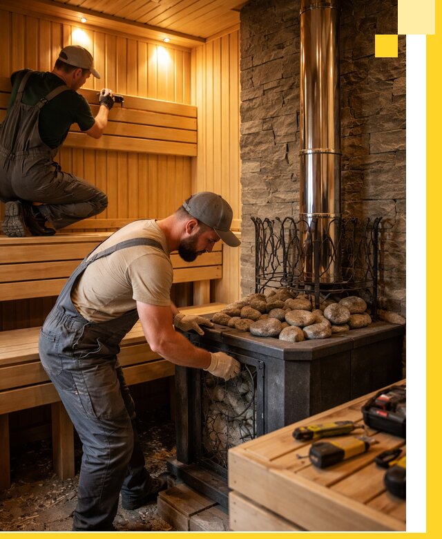 Комплексный дизайн бань, саун и зон отдыха в Россоши